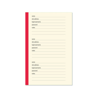 Peter Pauper Press - Personal Internet Address & Password Logbook