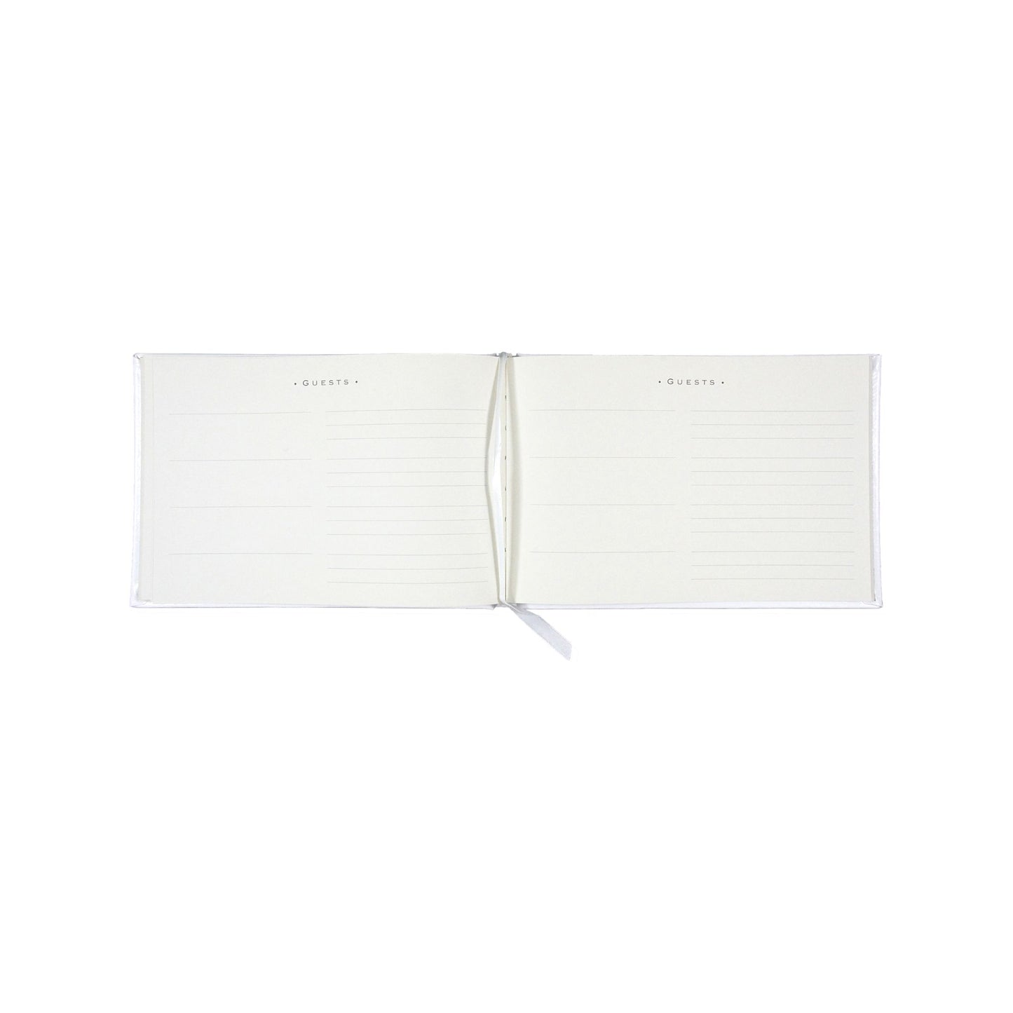 Peter Pauper Press - White Leather Guest Book