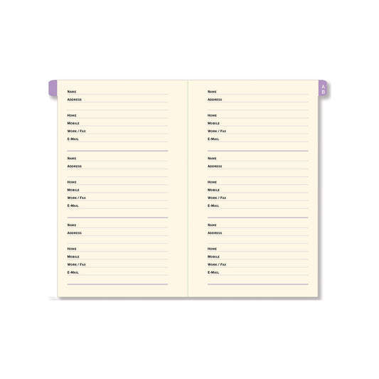 Peter Pauper Press - Fuchsia Blooms Address Book