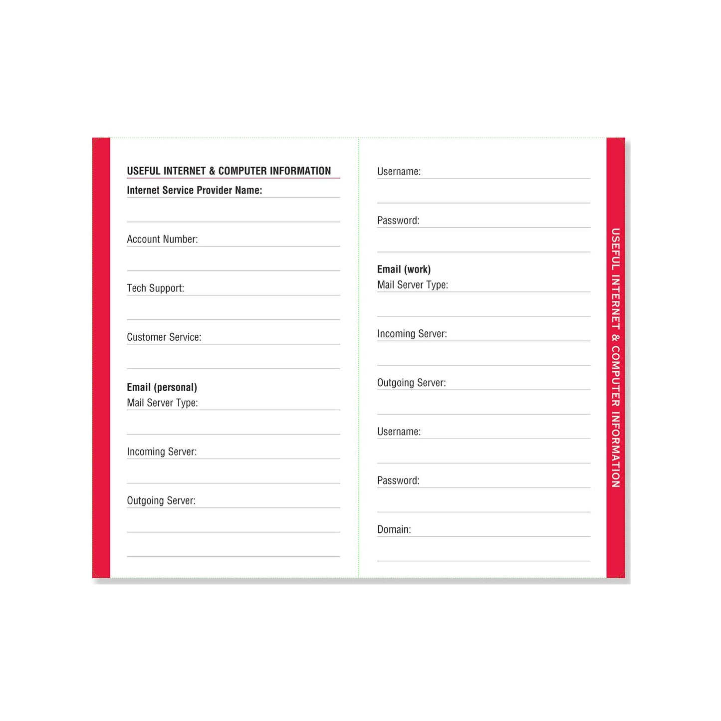 Peter Pauper Press - Pocket Internet Address & Password Logbook