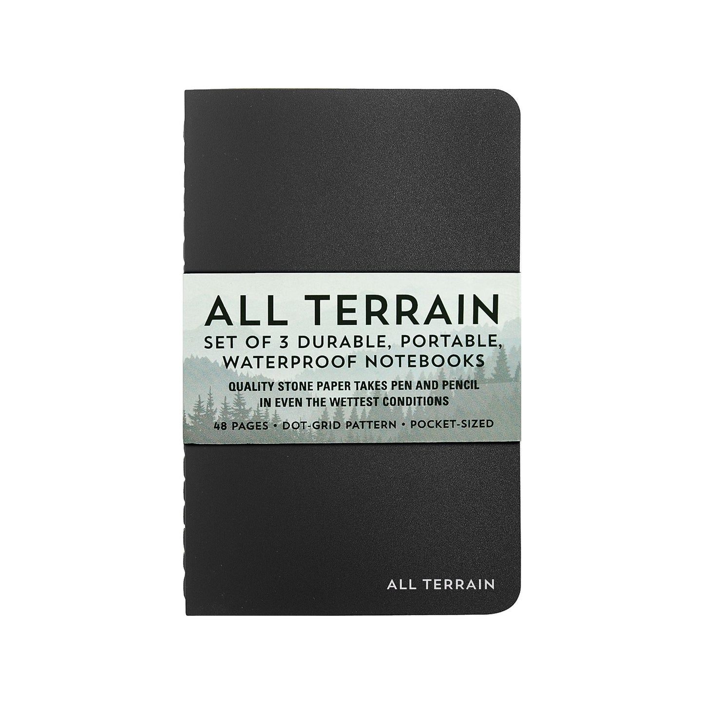 Peter Pauper Press - All Terrain: Waterproof Notebook Set