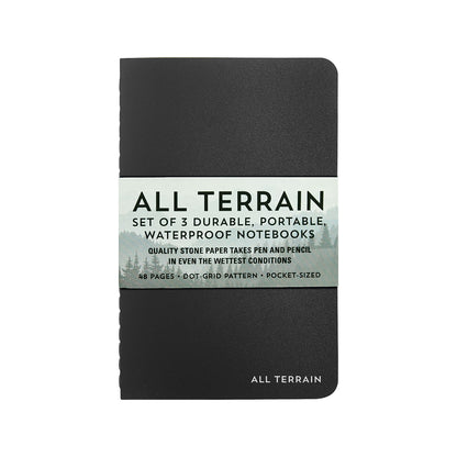 Peter Pauper Press - All Terrain: Waterproof Notebook Set