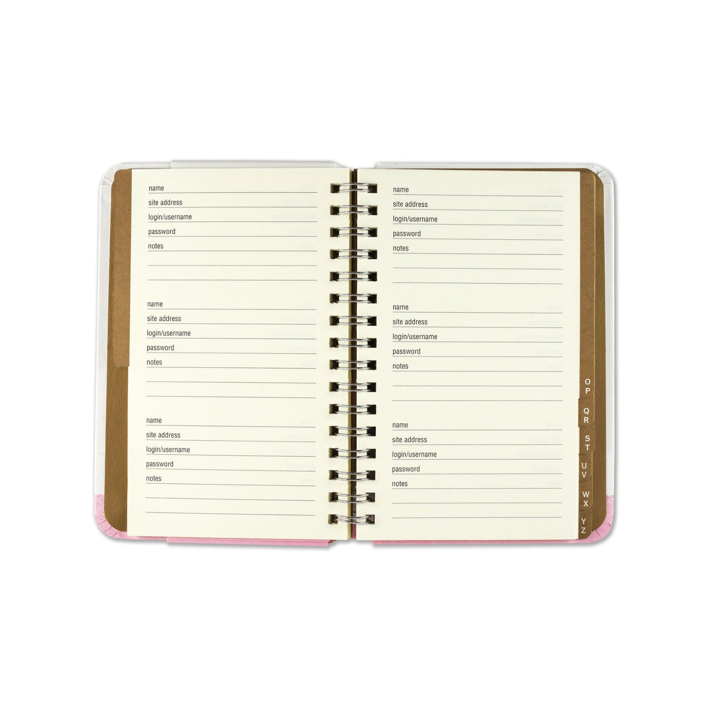 Peter Pauper Press - Tree of Hearts Internet Address & Password Logbook
