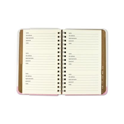 Peter Pauper Press - Tree of Hearts Internet Address & Password Logbook