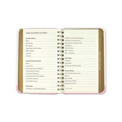 Peter Pauper Press - Tree of Hearts Internet Address & Password Logbook