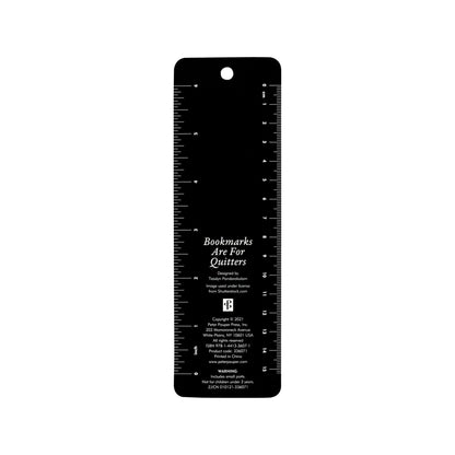 Peter Pauper Press - Bookmarks are for Quitters Beaded Bookmark