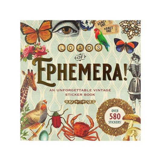 Peter Pauper Press - Loads of Ephemera! Sticker Book