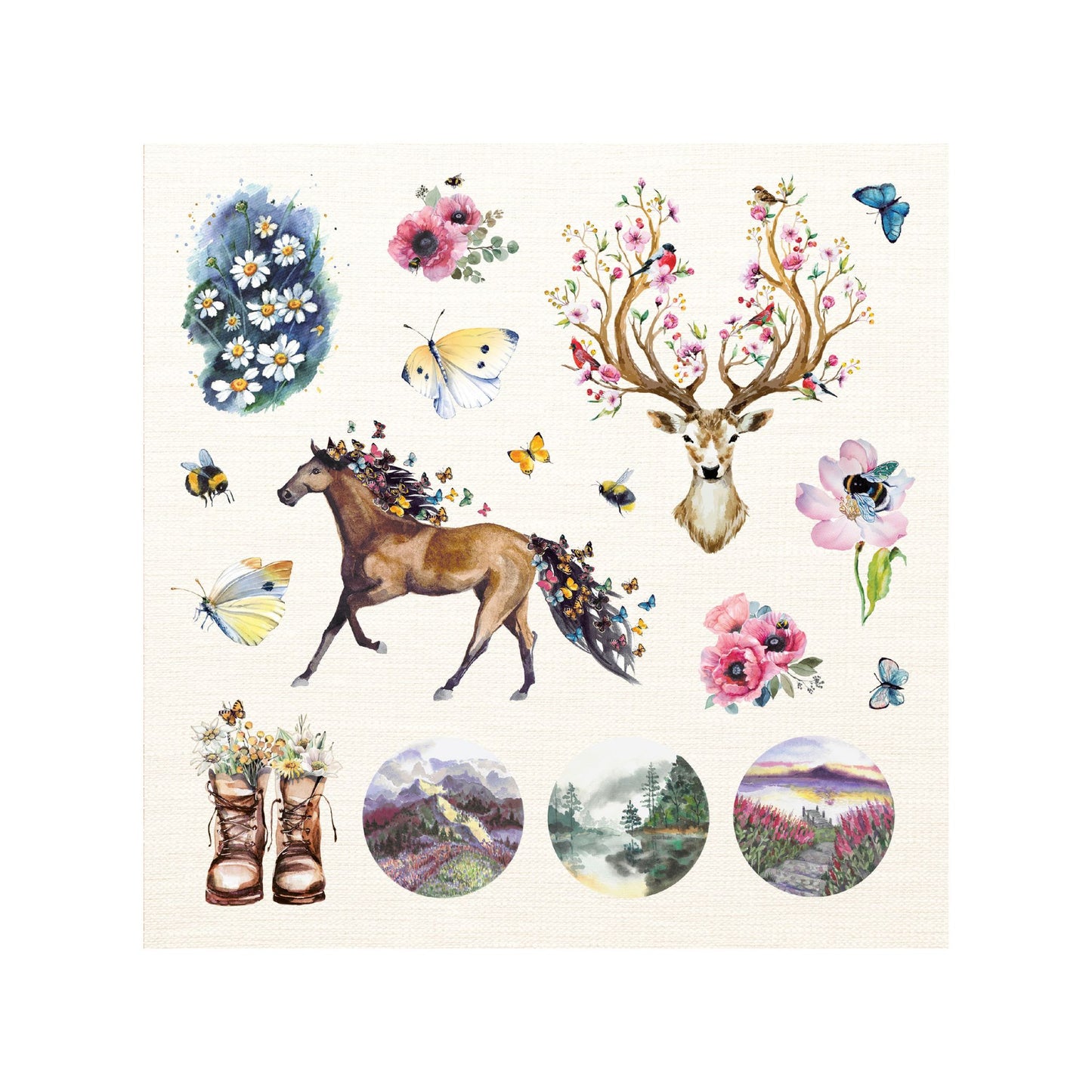 Peter Pauper Press - Boho Dreams Sticker Book