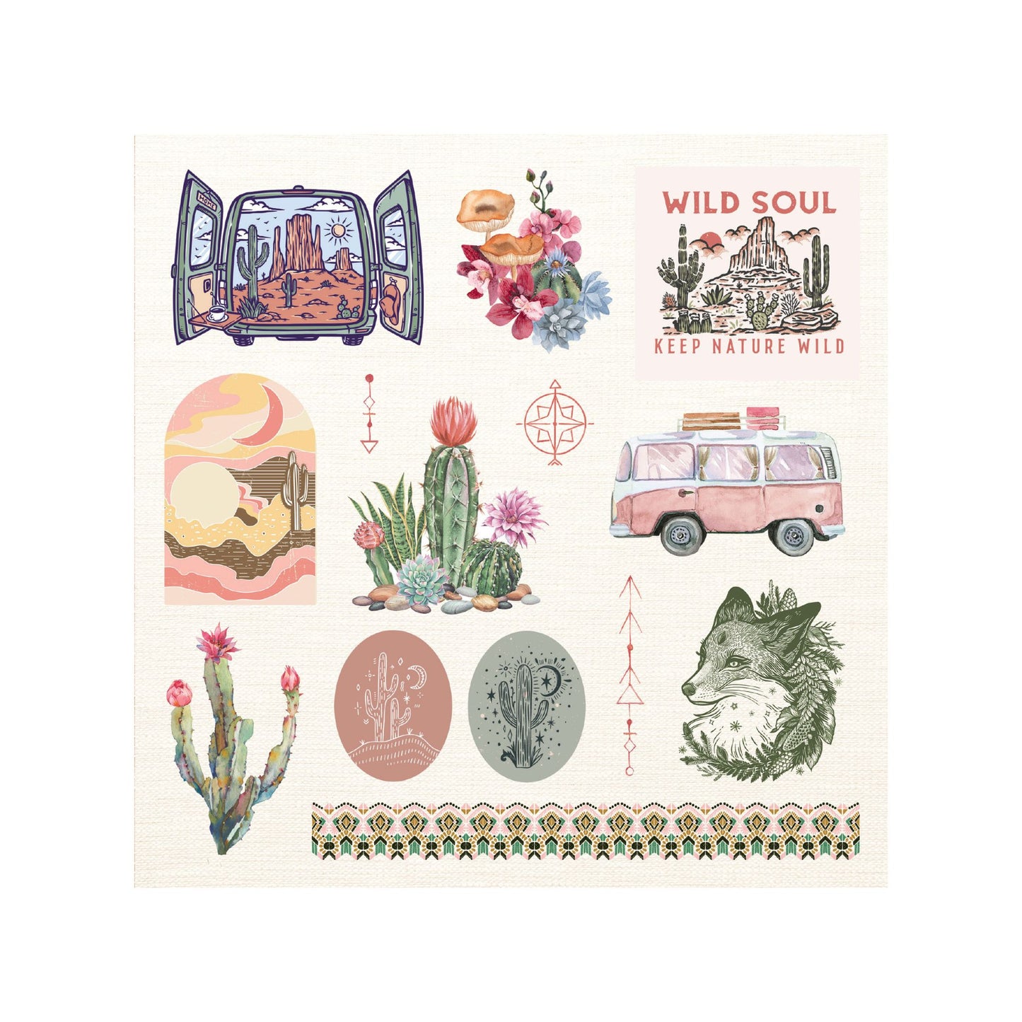 Peter Pauper Press - Boho Dreams Sticker Book