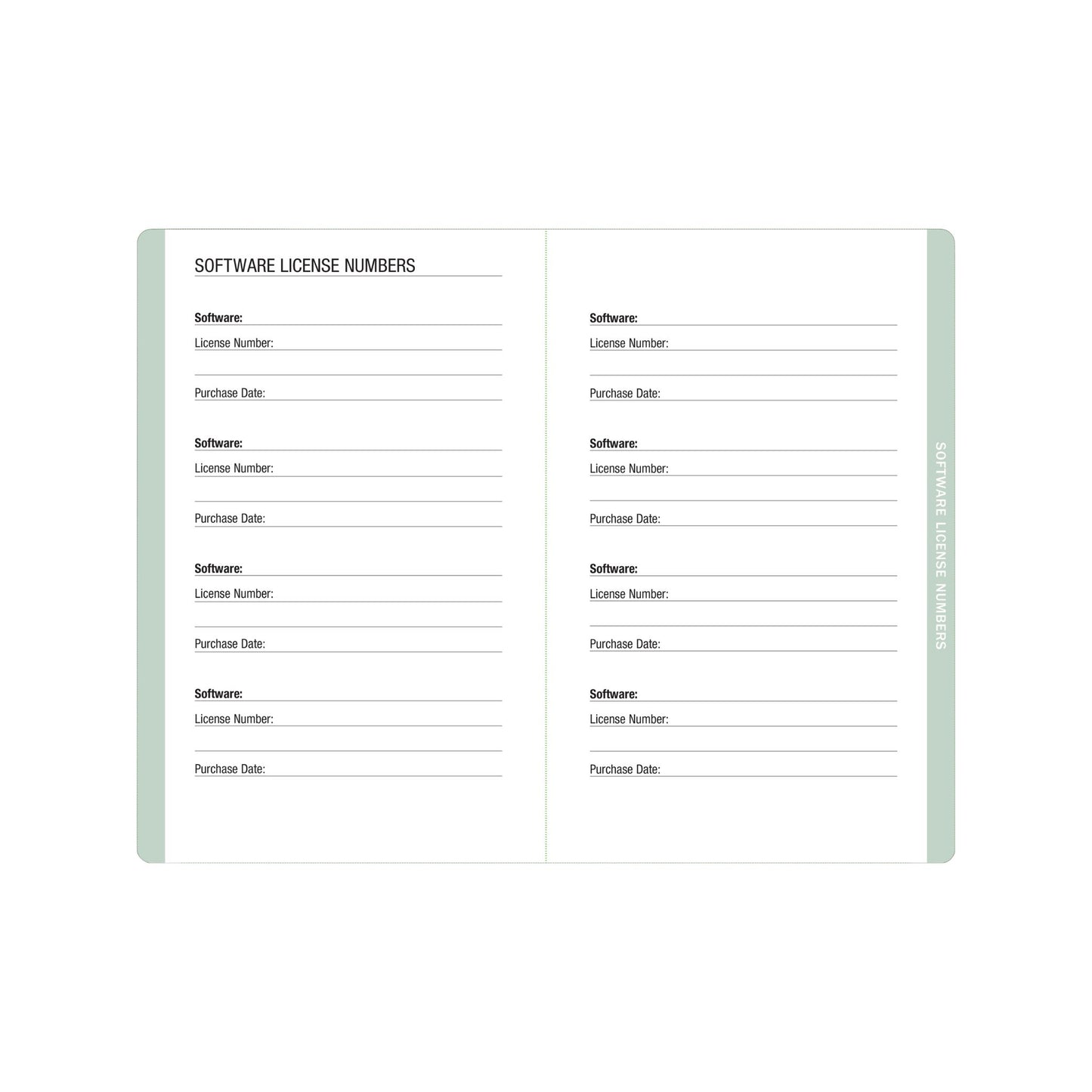 Peter Pauper Press - Eucalyptus Internet Address & Password Logbook