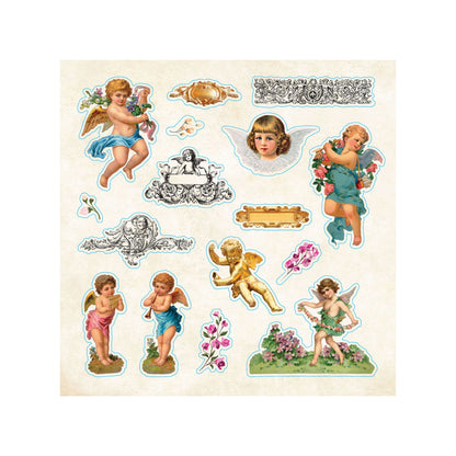 Peter Pauper Press - Bibliophilia Ephemera Sticker Book
