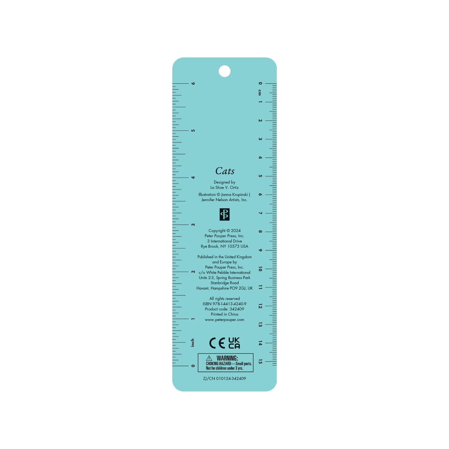 Peter Pauper Press - Cats Beaded Bookmark