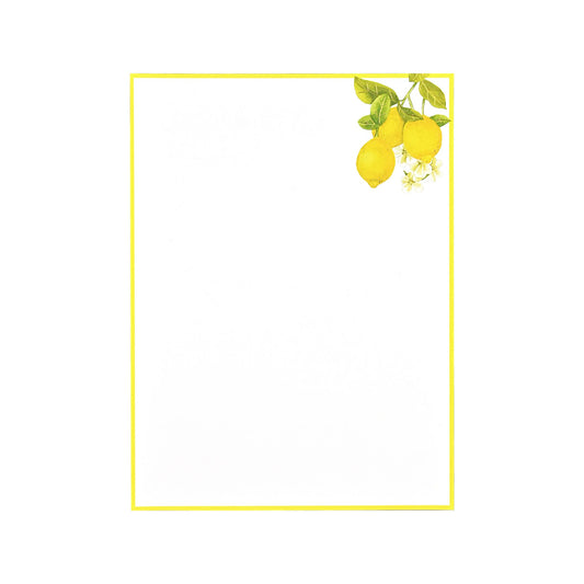 Peter Pauper Press - Amalfi Lemons Boxed Stationery