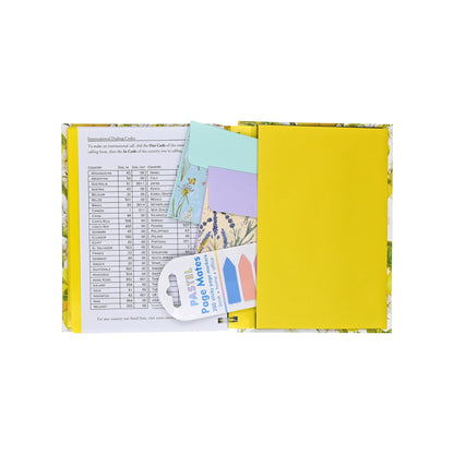Peter Pauper Press - Amalfi Lemons Large Address Book
