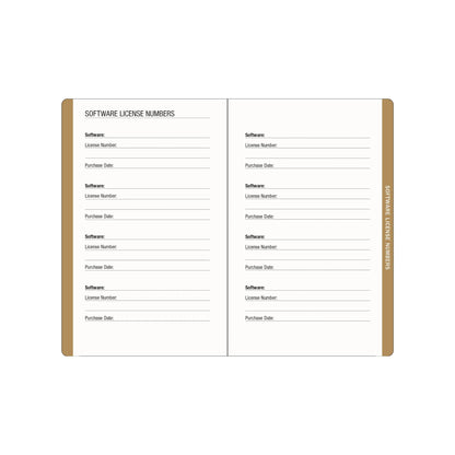 Peter Pauper Press - Amalfi Lemons Internet Address & Password Logbook