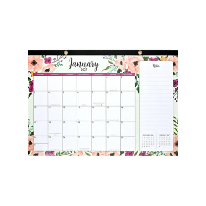 Peter Pauper Press - 2027 Floral Desk Pad Calendar
