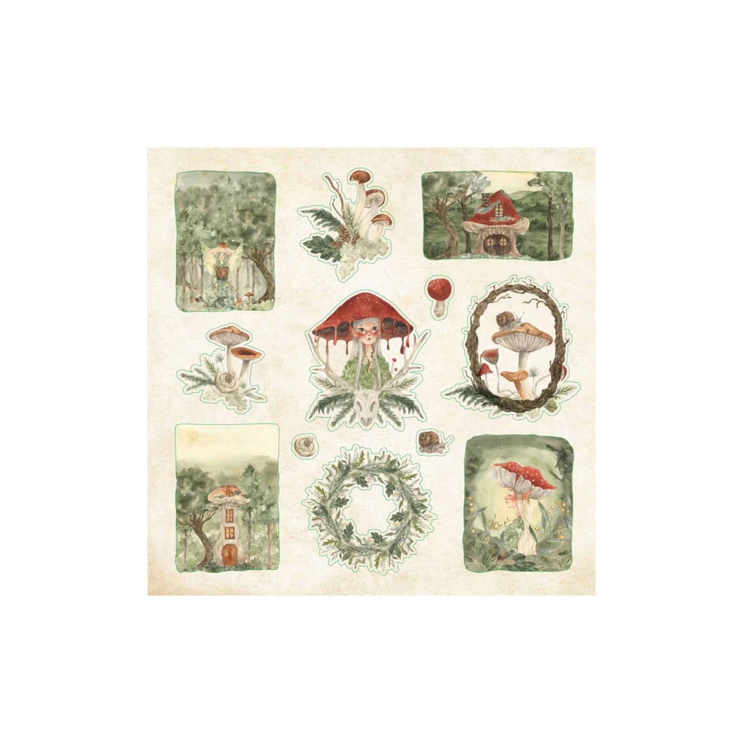 Peter Pauper Press - Enchanted Forest Sticker Book