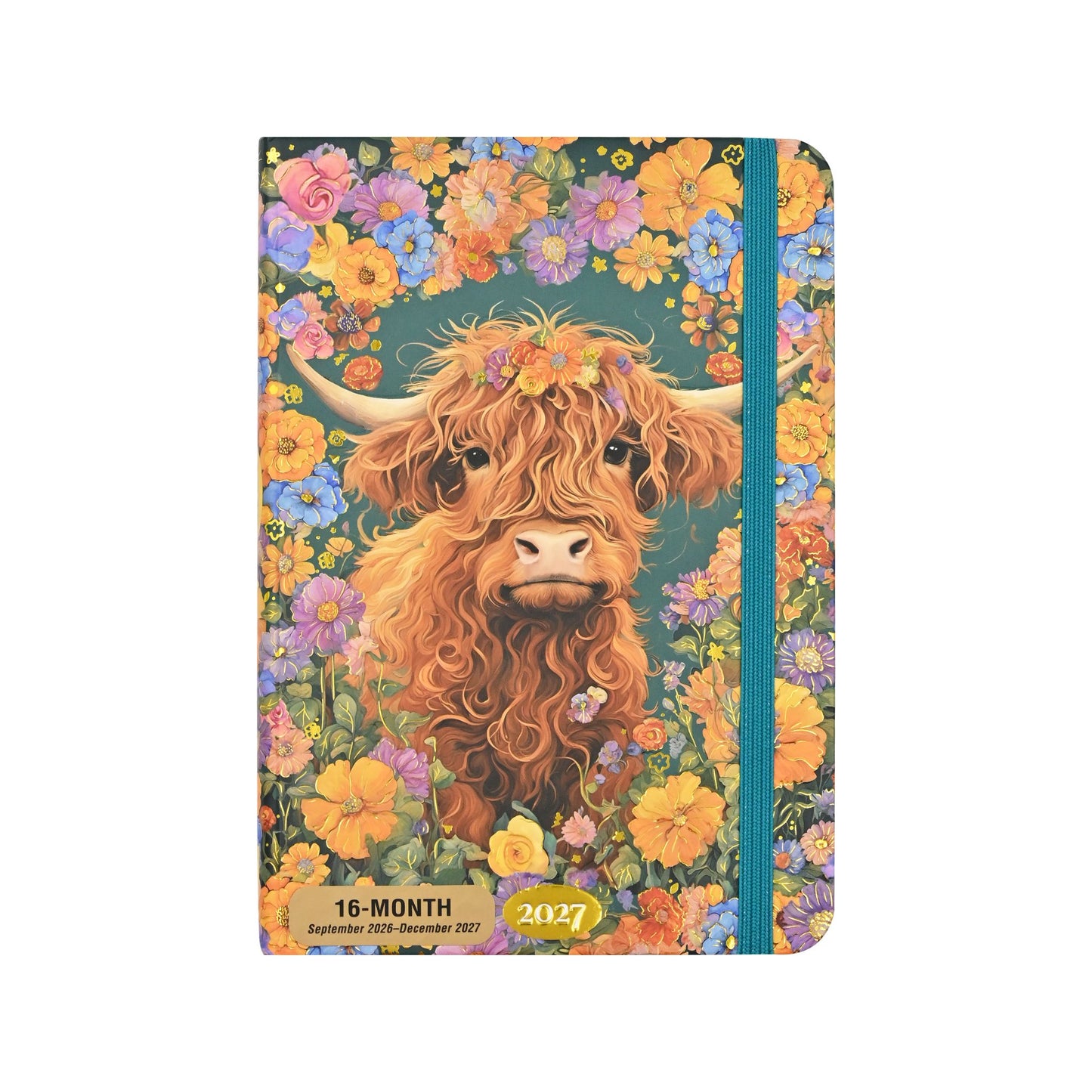 Peter Pauper Press - 2027 Highland Cow Weekly Planner (small)