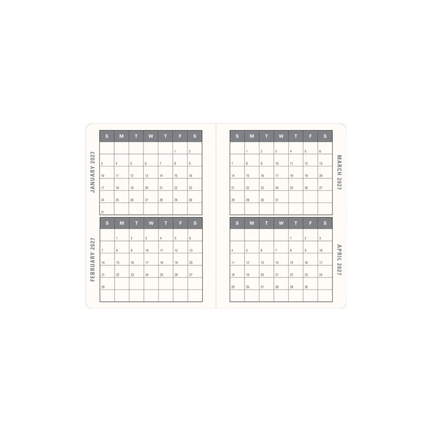 Peter Pauper Press - 2027 Orange Fairy Weekly Planner (small)