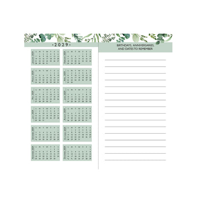 Peter Pauper Press - 2027-28 Eucalyptus 2-Year Pocket Planner