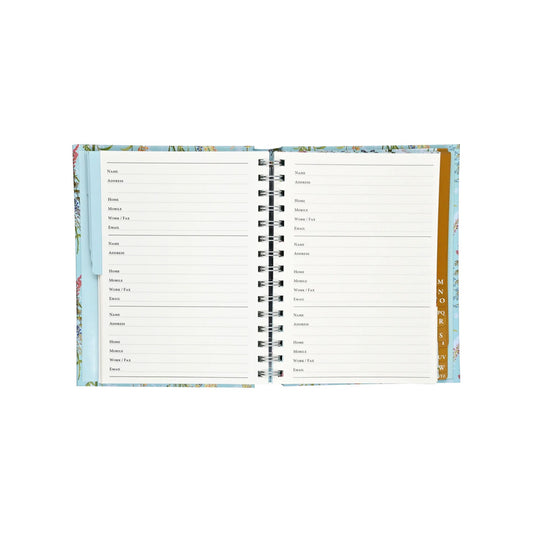 Peter Pauper Press - Blooms & Butterflies Large Address Book