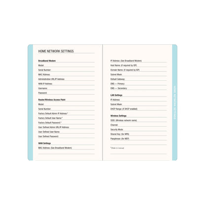 Peter Pauper Press - Blooms & Butterflies Internet Address & Password Logbook
