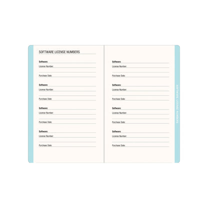 Peter Pauper Press - Blooms & Butterflies Internet Address & Password Logbook