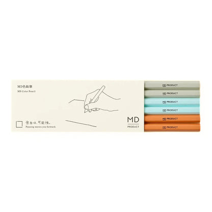 MD Product - 6 Piece Coloured Pencil Set