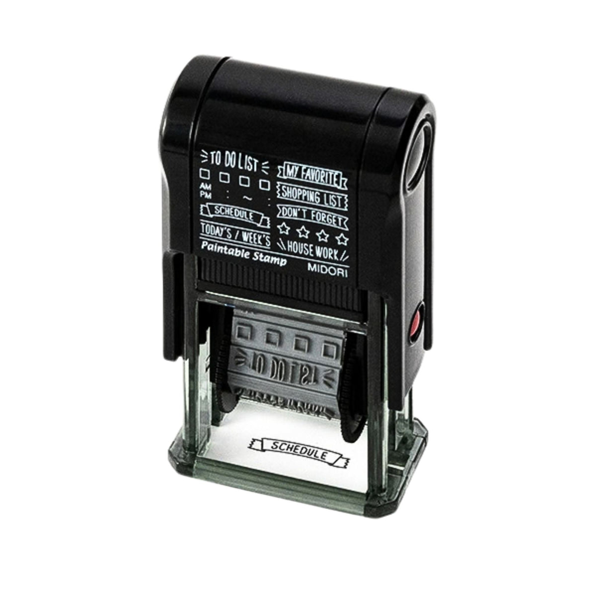 MIDORI - Rotating Stamp - Lists