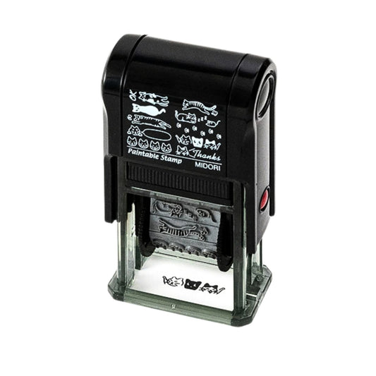 MIDORI - Rotating Stamp - Cats
