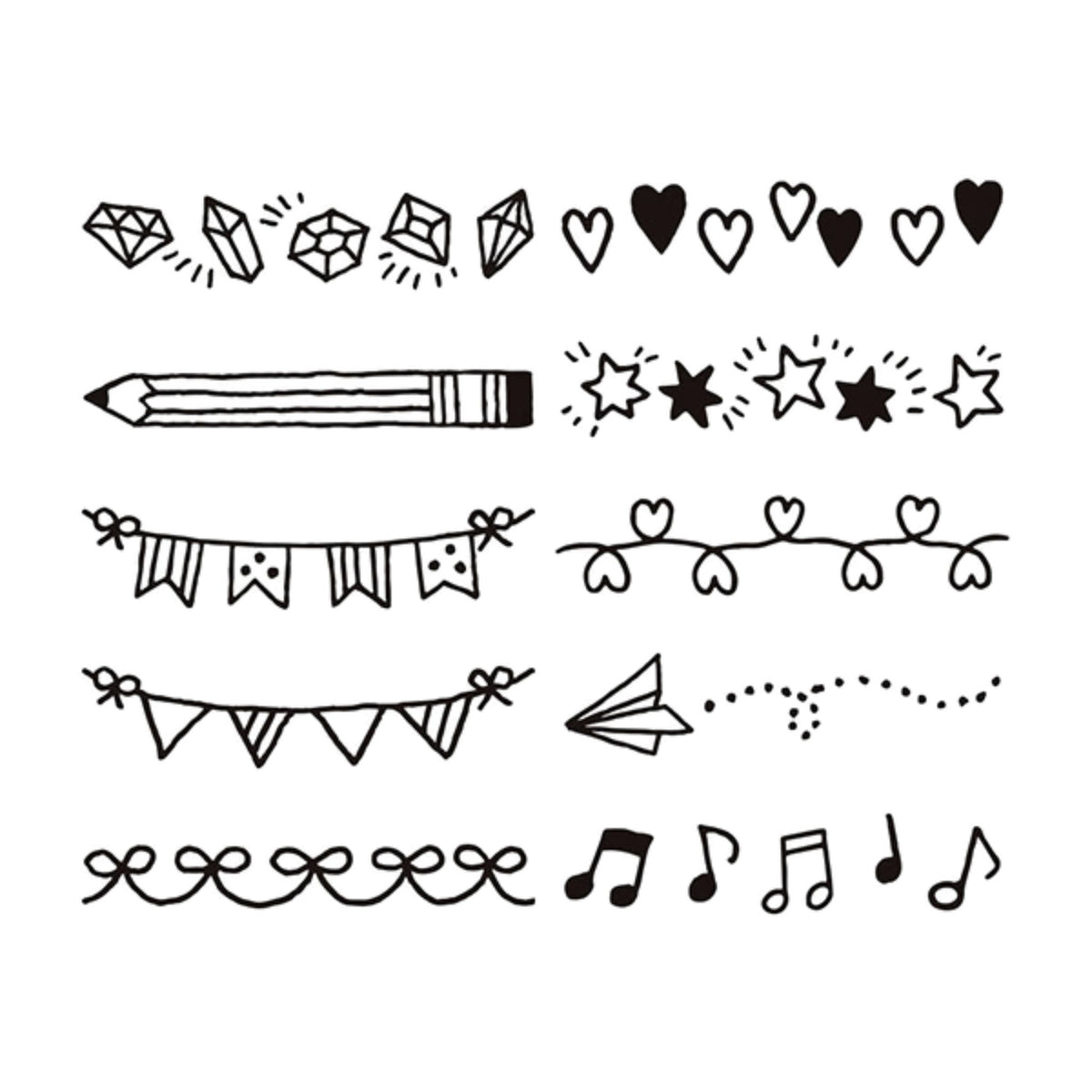 MIDORI - Rotating Stamp - Motifs