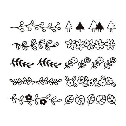 MIDORI - Rotating Stamp - Plants