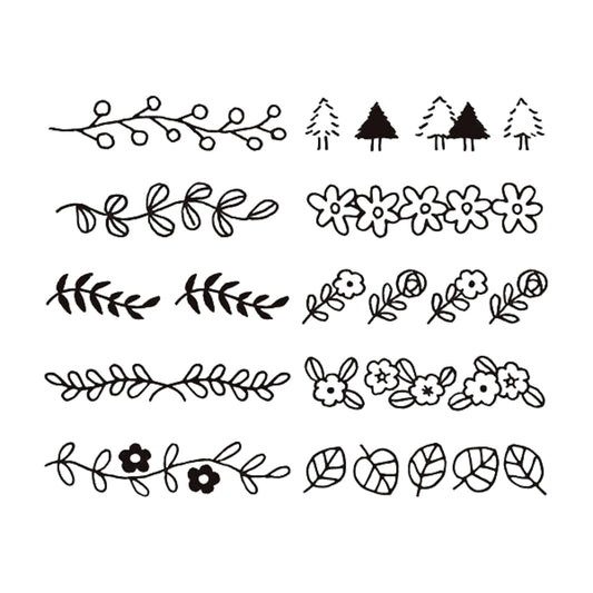 MIDORI - Rotating Stamp - Plants
