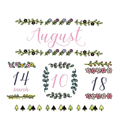 MIDORI - Rotating Stamp - Plants