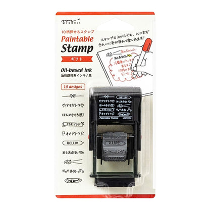 MIDORI - Rotating Stamp - Gift Messages