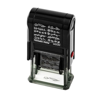 MIDORI - Rotating Stamp - Floral Pattern