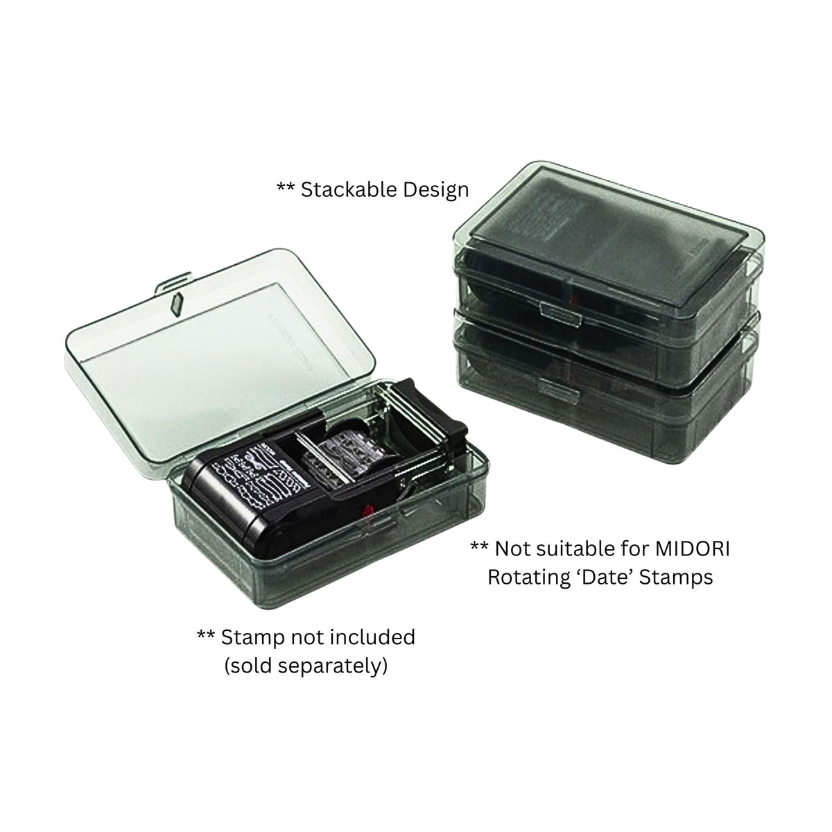 MIDORI - Rotating Stamp Storage Case
