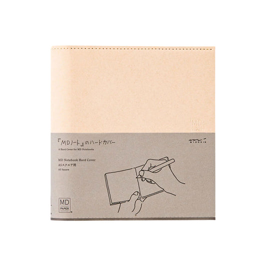 MIDORI - MD Notebook Hard Cover - A5 Square