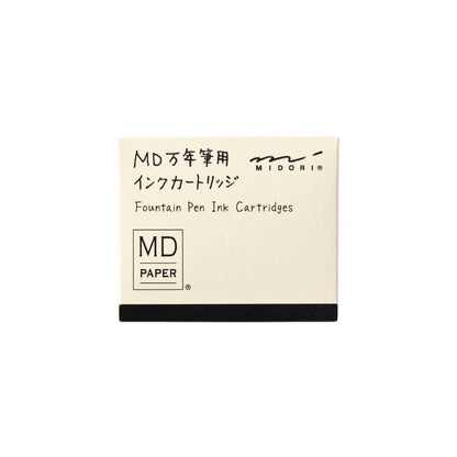 MD Product - Fountain Pen Ink Cartridge - Black