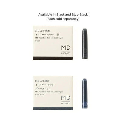 MD Product - Fountain Pen Ink Cartridge - Black