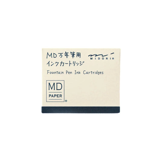 MD Product - Fountain Pen Ink Cartridge - Blue-Black