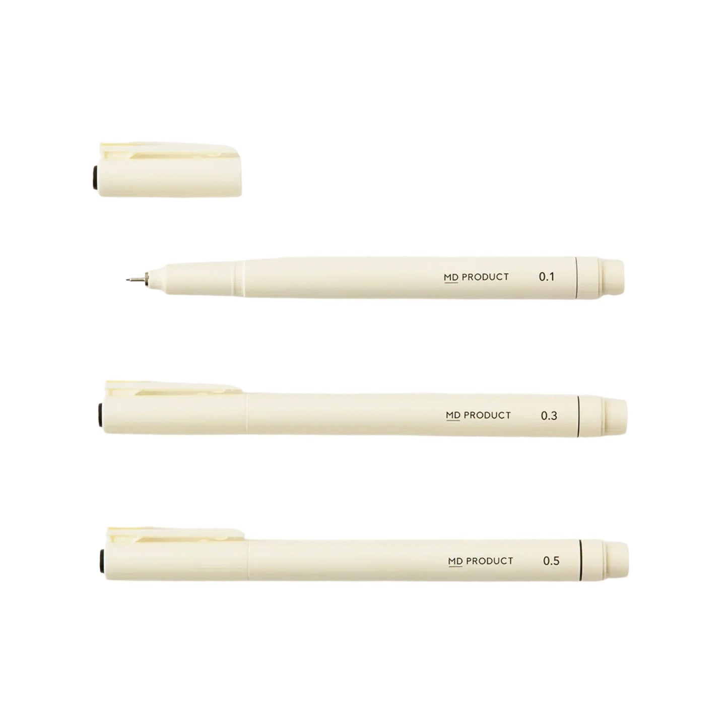 MD PRODUCT - Drawing Pen - Black - 0.1mm, 0.3mm or 0.5mm