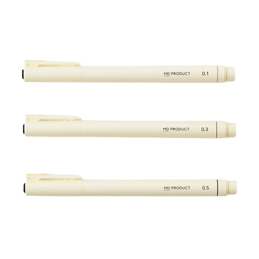 PRODUIT MD - Stylo à dessin - Noir - 0,1mm, 0,3mm ou 0,5mm