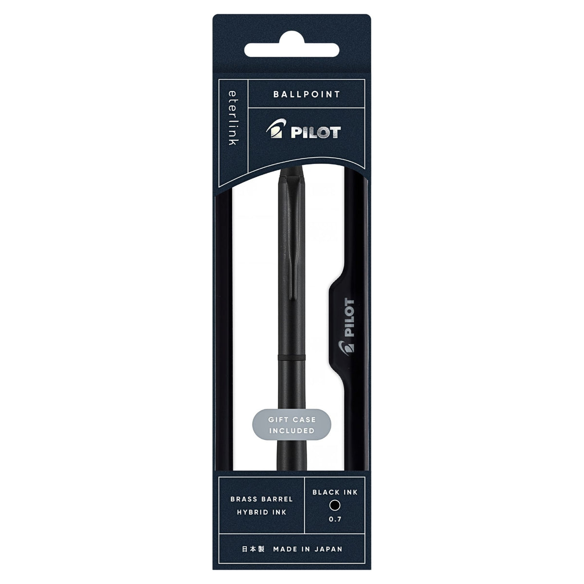 PILOT - eterlink - Hybrid - Ballpoint Pen - Black - 0.7mm