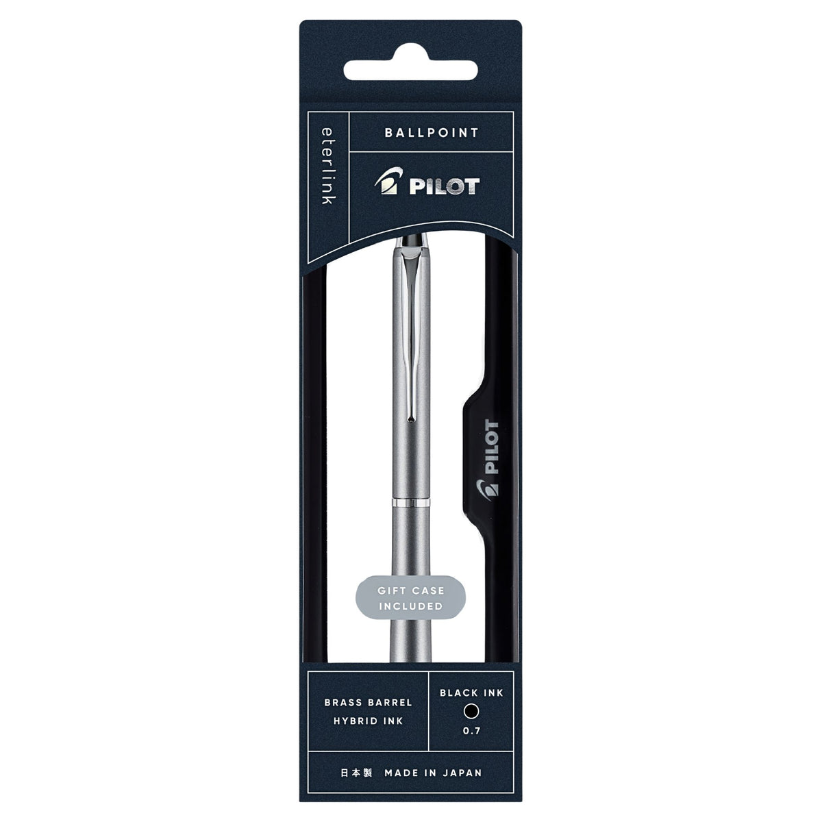 PILOT - eterlink - Hybrid - Ballpoint Pen - Grey - 0.7mm