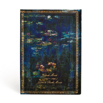Paperblanks - Embellished Manuscripts Collection: Monet (Water Lilies), Letter to Morisot (midi, lined)
