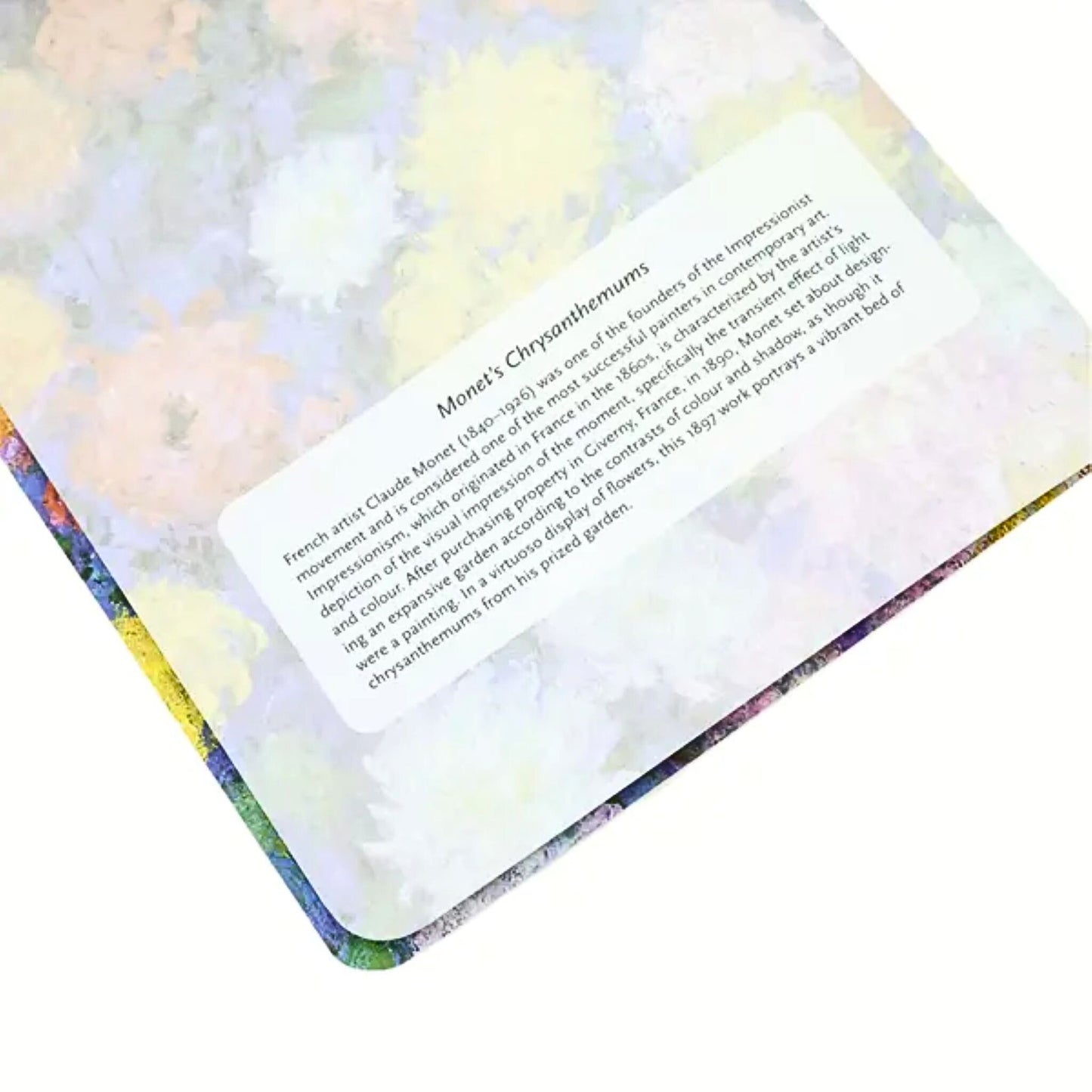 Paperblanks - Monet's Chrysanthemums (A5, dot-grid, cahier)