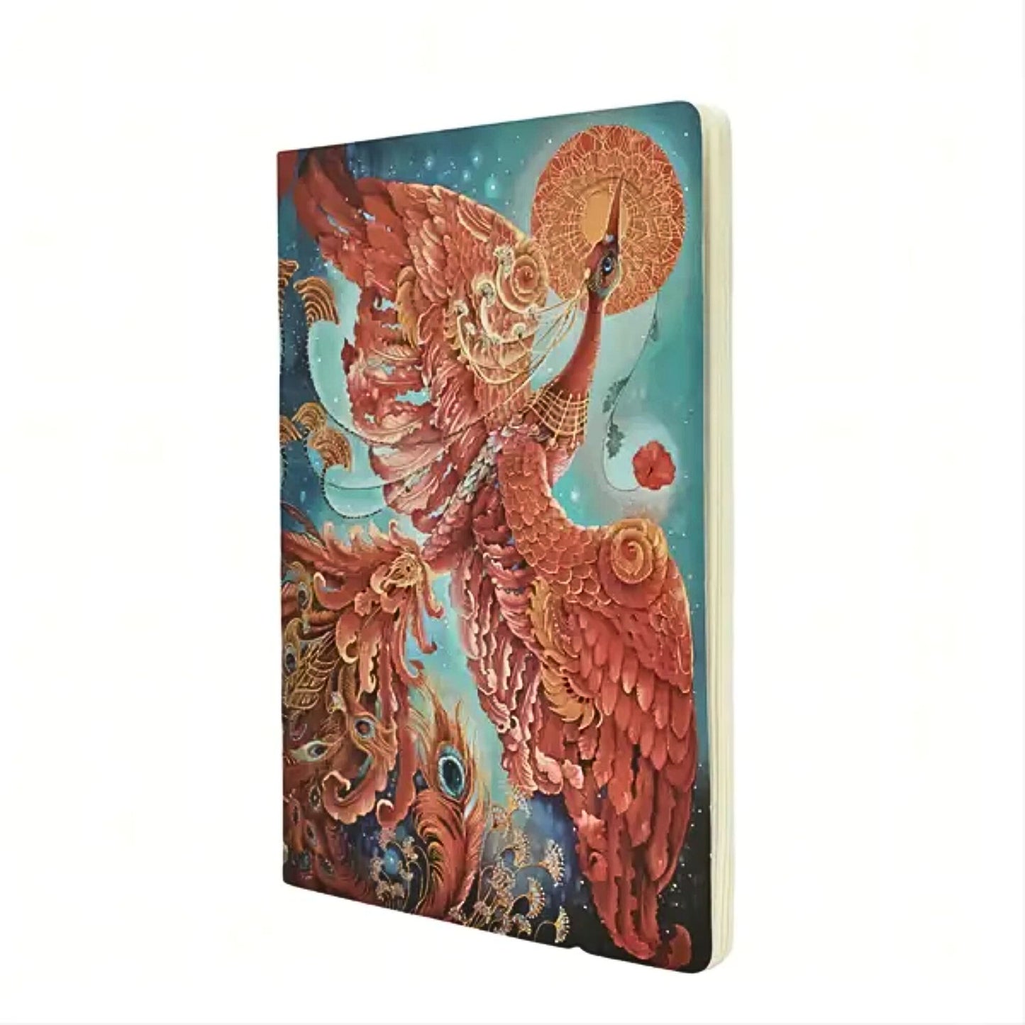 Paperblanks - Birds of Happiness: Firebird (A4, unlined, cahier)