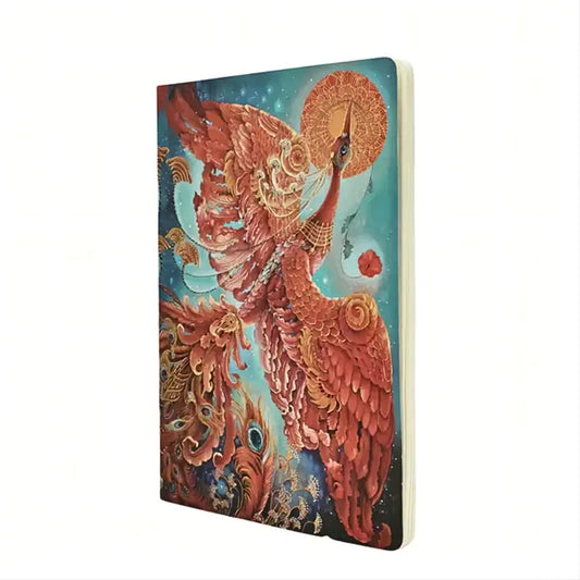 Paperblanks - Birds of Happiness: Firebird (A4, unlined, cahier)