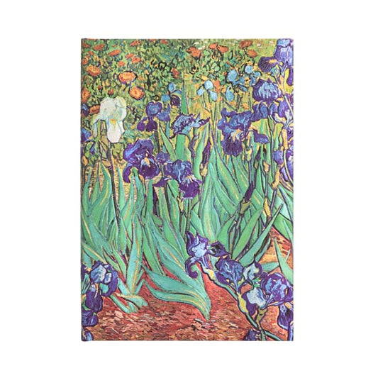 Paperblanks - Getty: Van Gogh's Irises (midi, unlined)